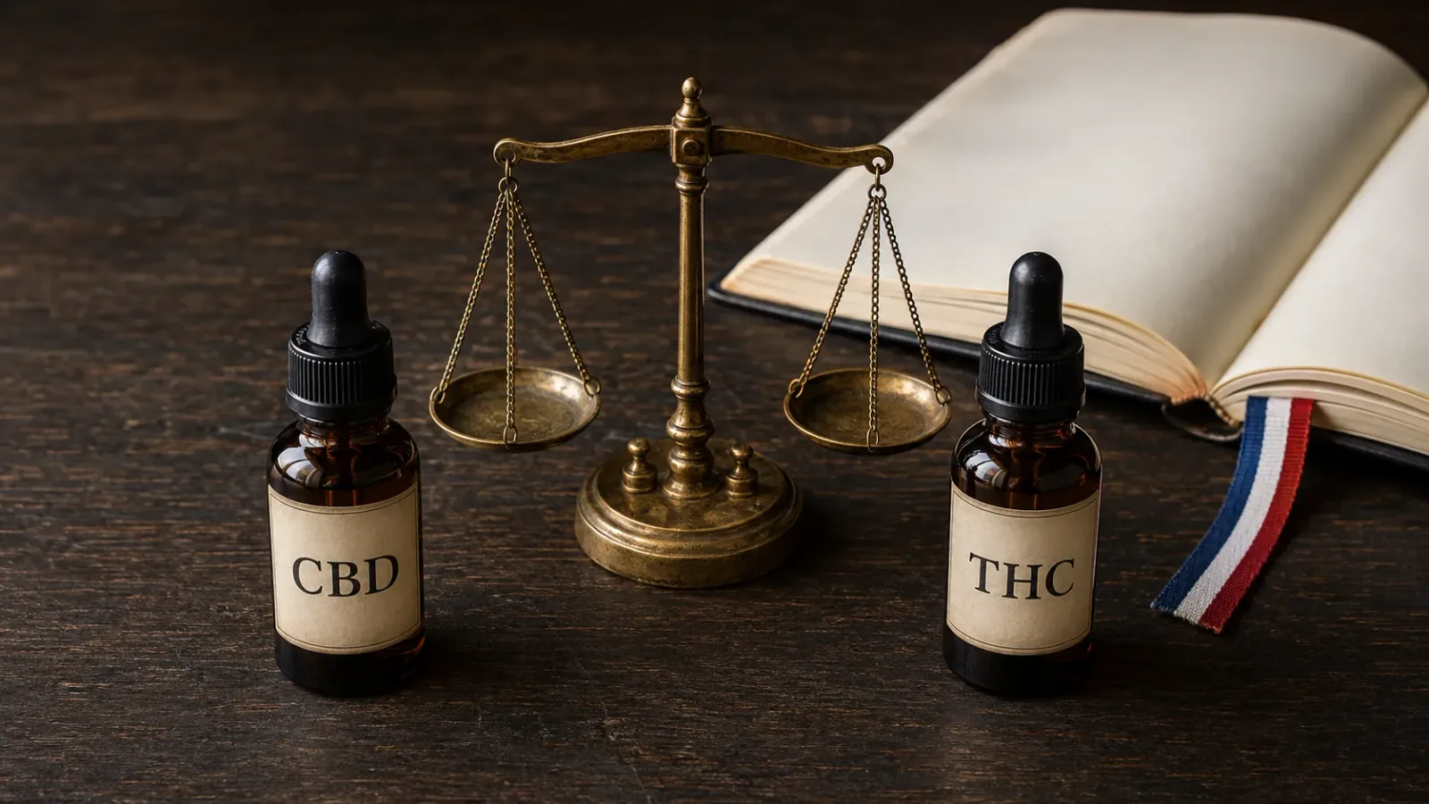 CBD vs THC differences et legalite