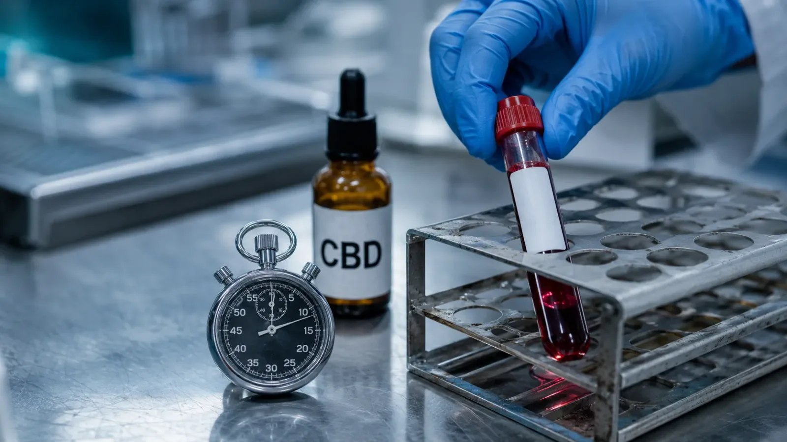 Combien de temps le CBD reste dans le sang
