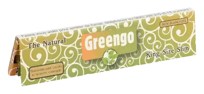 Accessoire CBD Feuilles à rouler Greengo King Size Slim