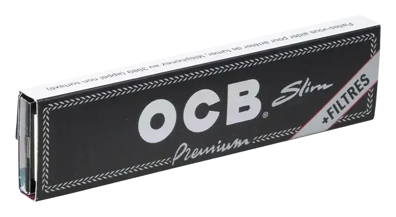 Accessoire CBD Feuilles à rouler OCB Slim + Tips