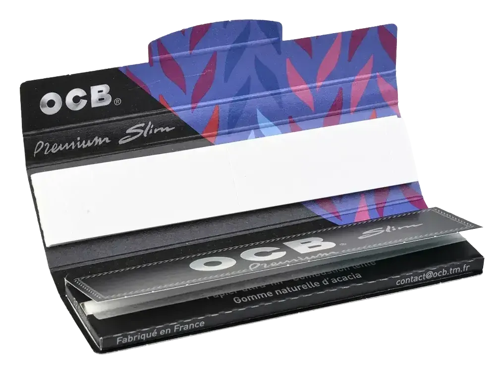 Feuilles à rouler OCB Premium Slim avec filtres carton inclus vue 2