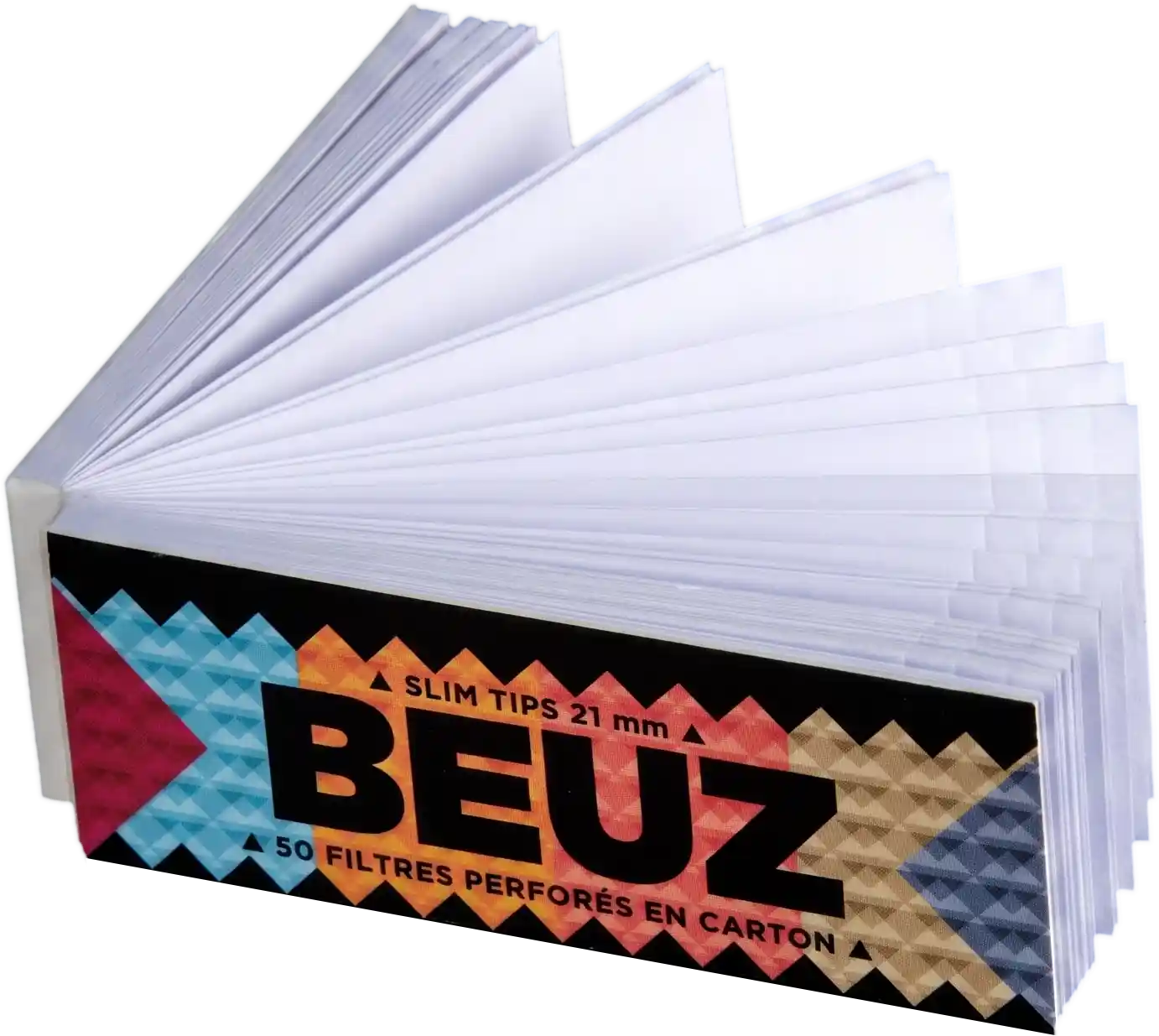 Accessoire CBD Filtres carton Beuz Slim 21 mm