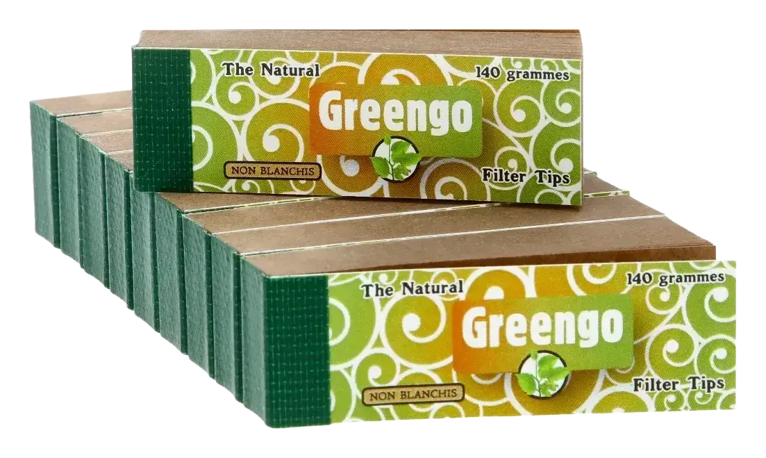 Filtres carton Greengo The Natural non blanchis perforés vue 3