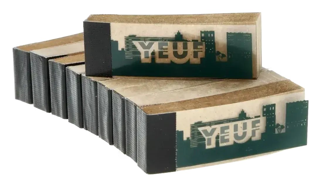 Filtres carton Yeuf slim perforés au design urbain vue 5