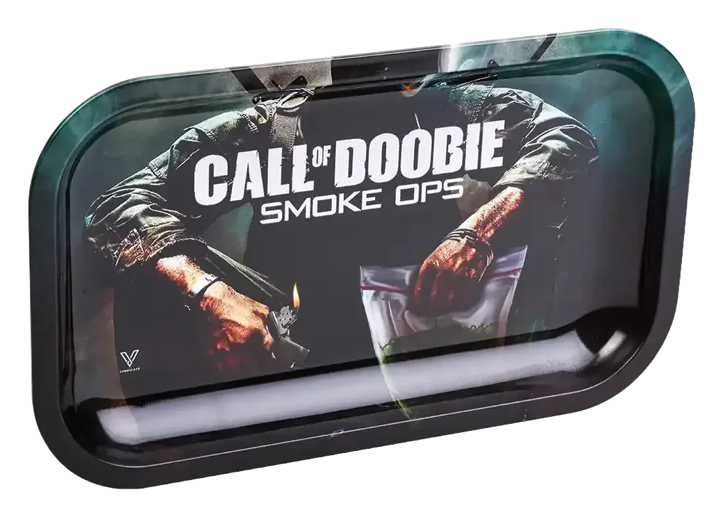 Accessoire CBD Plateau de roulage Call of Doobie