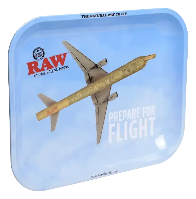 Accessoire CBD Plateau de roulage Raw Flying