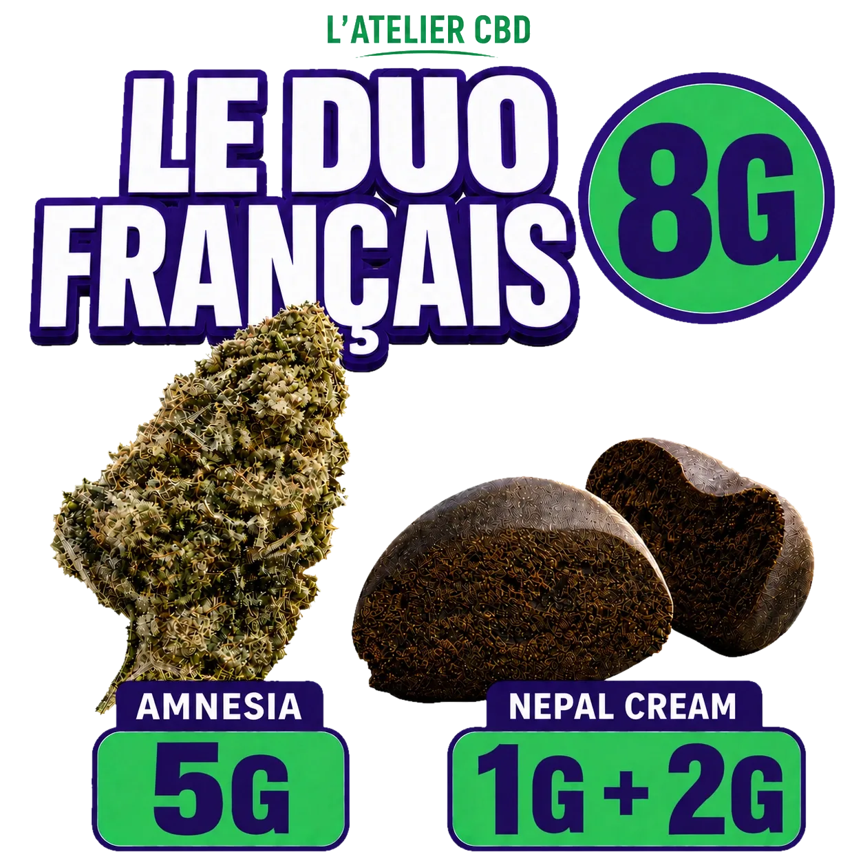 Offre Le Duo Français (8g)